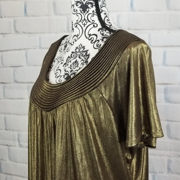 Dana Buchanan women's short sleeve stretch top - Picture 6 of 8